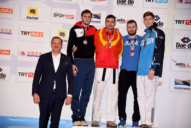 Olimpiya çempionumuz Antalyada gümüş medal qazandı – FOTO