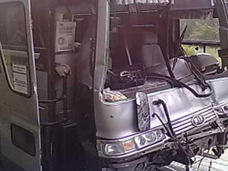 Qazaxıstanda avtobus qəzası olub - 11 ölü, 29 yaralı