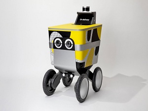 Kiçik bağlamaların çatdırılması üçün Serve adlı robot-kuryer təqdim edilib