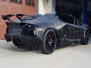 “3D” printerlə “Lamborghini Aventador” avtomobili çap edilib