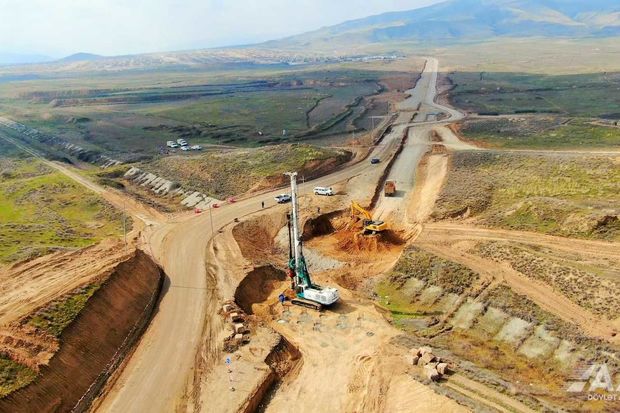Əsgəran avtomobil yolunun inşasına start verildi - FOTO