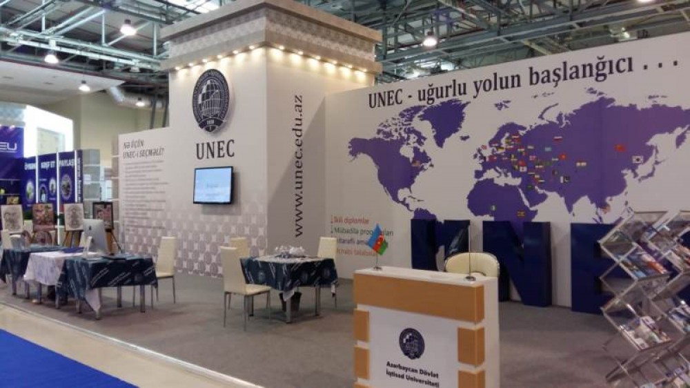 UNEC XII Azərbaycan beynəlxalq təhsil sərgisində təmsil olunur