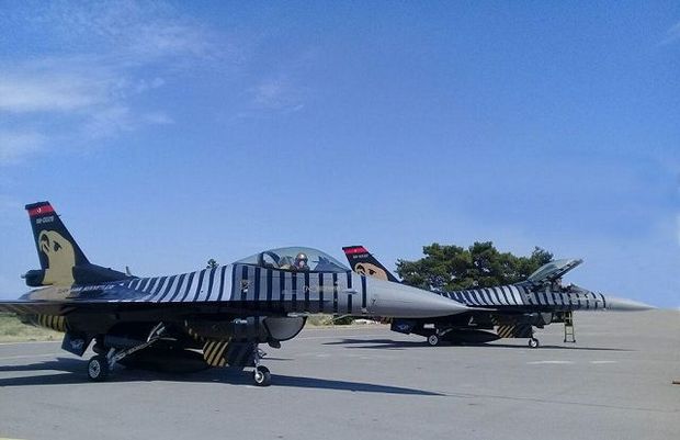 Türkiyənin F-16 tipli təyyarələri Bakıda – FOTO