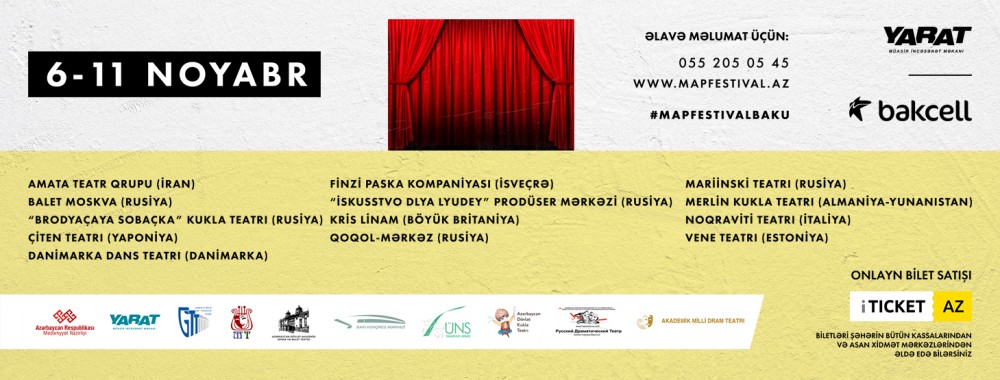 Bakı ikinci M.A.P. Bakı Beynəlxalq İncəsənət Festivalına hazırlaşır