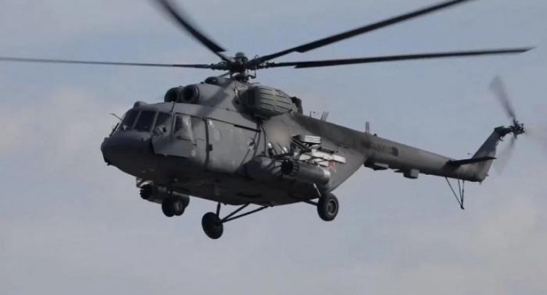 Ukrayna ordusu 30 dəqiqəyə rusların üç helikopterini məhv edib
