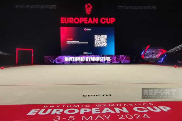 Milli Gimnastika Arenasında Avropa Kubokunun açılış mərasimi keçirilib - FOTO