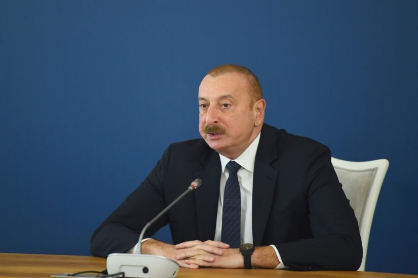 İlham Əliyev ATƏT Parlament Assambleyasının sədrini qəbul edib