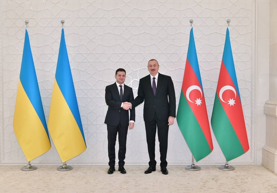 Prezident İlham Əliyev Ukrayna Prezidenti Volodimir Zelenskiyə zəng edib