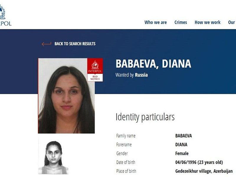Terrorçulara qoşulan azərbaycanlı qadını İnterpol axtarır