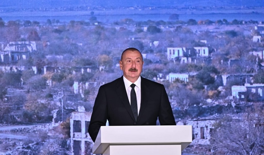 Prezident: “Azərbaycan öz torpaqlarına qayıdıb və həmişəlik burada qalacaq”