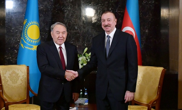 Bakıda Nazarbayevə “Türk Dünyasının Ali Ordeni” verildi — VİDEO