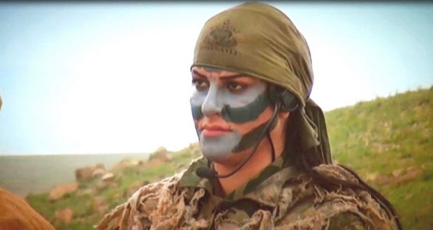 Azərbaycan ordusundakı xüsusitəyinatlı qadınlar 