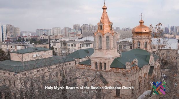 Tağıyevin maddi yardımı ilə Bakıda inşa edilən pravoslav kilsəsi - VİDEO