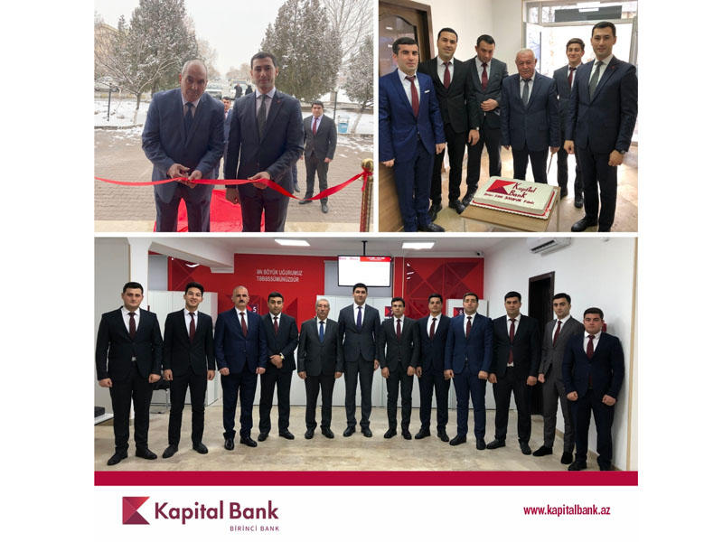 Kapital Bank Naxçıvandakı daha 3 filialını yenilədi